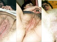 hairy pitted german amateur three hole mare martina werner