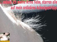 german hairy pits amateur slut Martina Werner