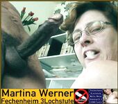 stark achselbehaarte Fechenheim 3Lochstute Martina Werner