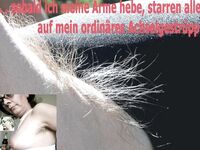 stark achselbehaarte Fechenheim 3Lochstute Martina Werner