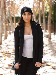 Fully clothed teen Cameron Hamze loves to show off some skin in public